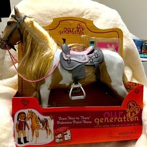 Our generation "From hair to There Palomino Paint Horse"